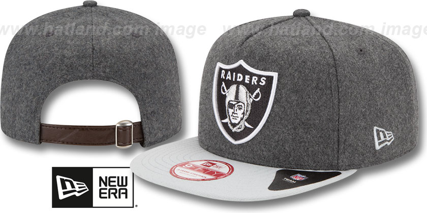 NFL Oakland Raiders NE Strapback Hat #01